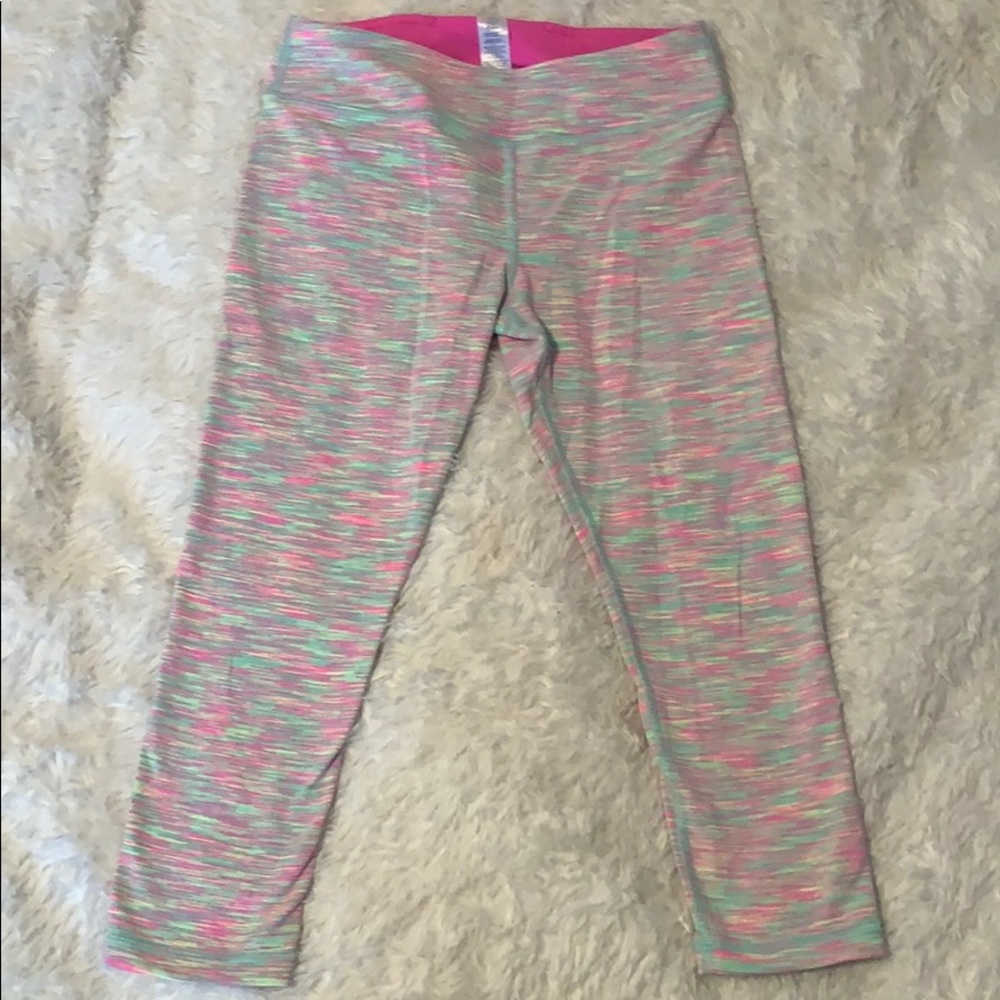 Girls ivivva Capri leggings, size 12